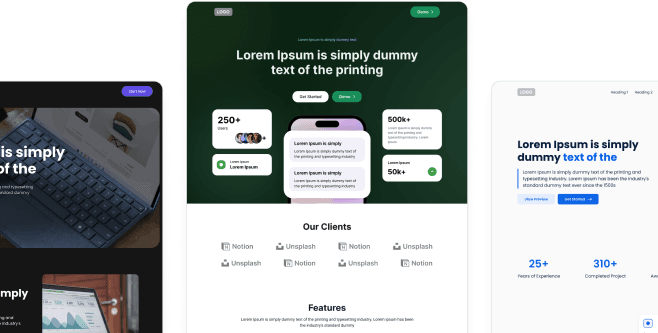 SaaS Landing Pages